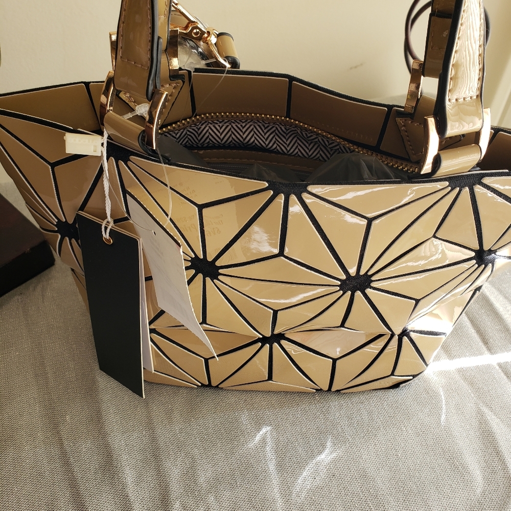 Tan Patent Leather Purse NWT